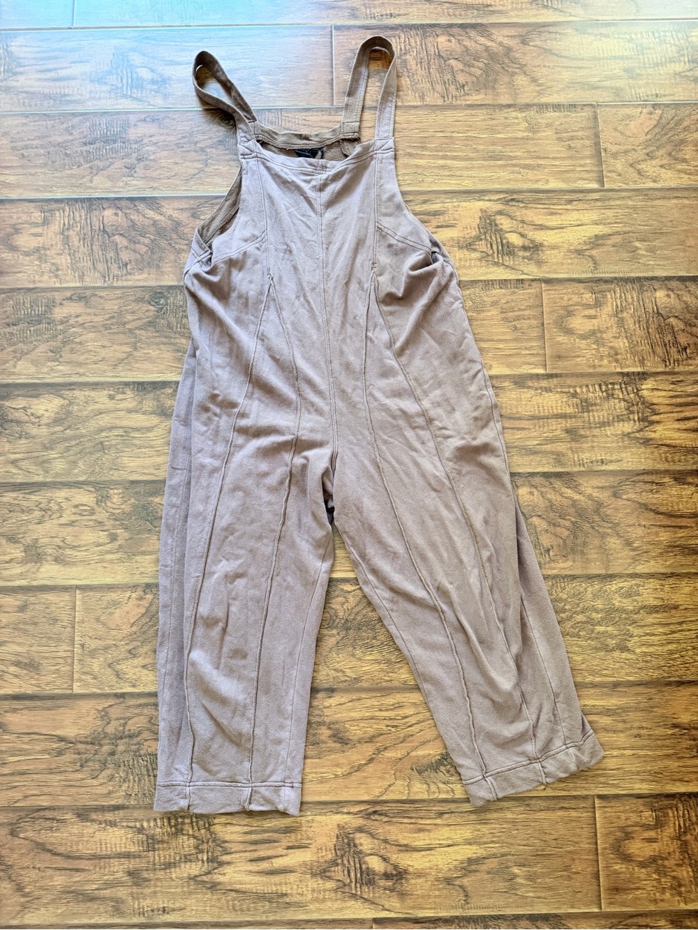 Out From Under Urban Outfitters Mauve Knit Jumpsuit Overalls Small